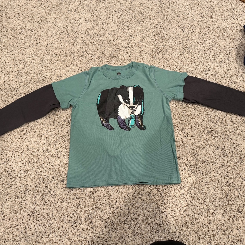 Green tea shirt